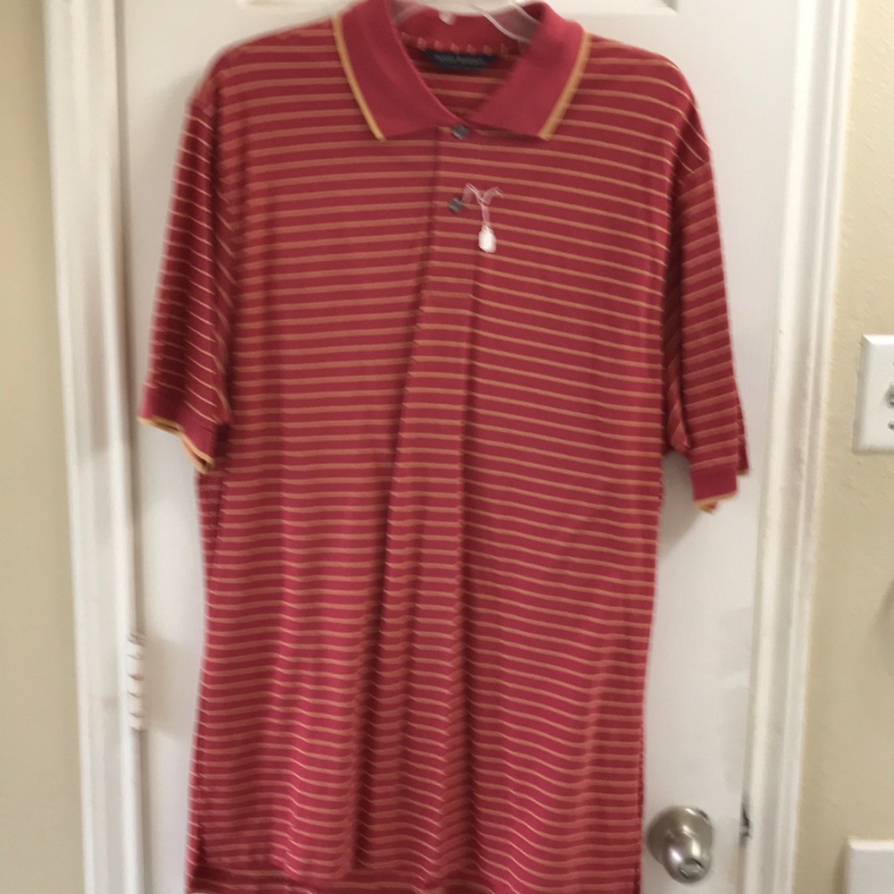 Scott Barber 100% Pima cotton polo shirt. NWOT